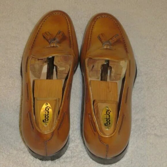 Kiton Huston Brown Calf Leather Moccasain Tassel Loafers 10 NWOB main image 8
